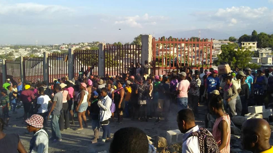 Incendie ravageur au marché Dumornay, d’importants dégâts matériels